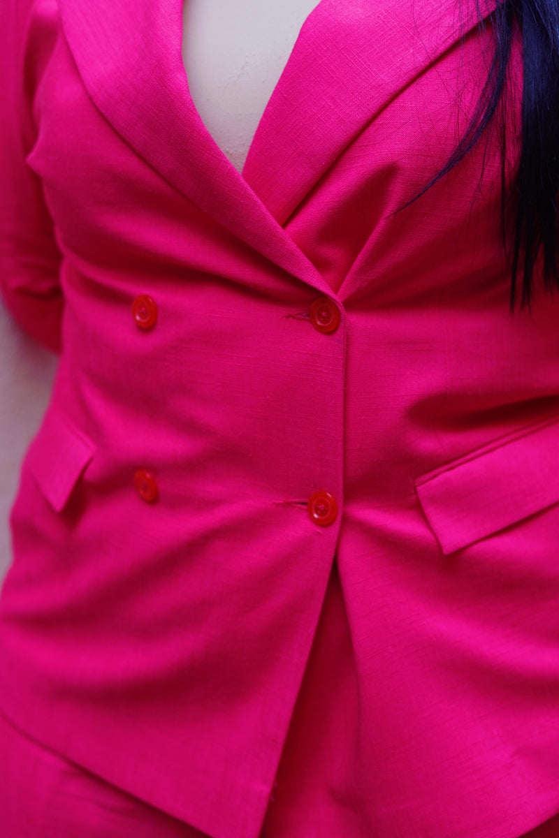 Double-Breasted Blazer