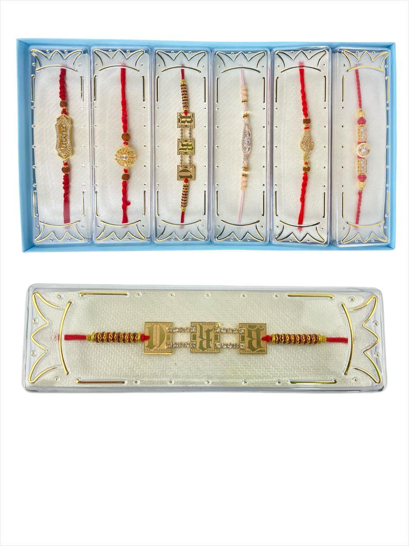 Rakhi Gift Box – Set of 6 (Box 4)