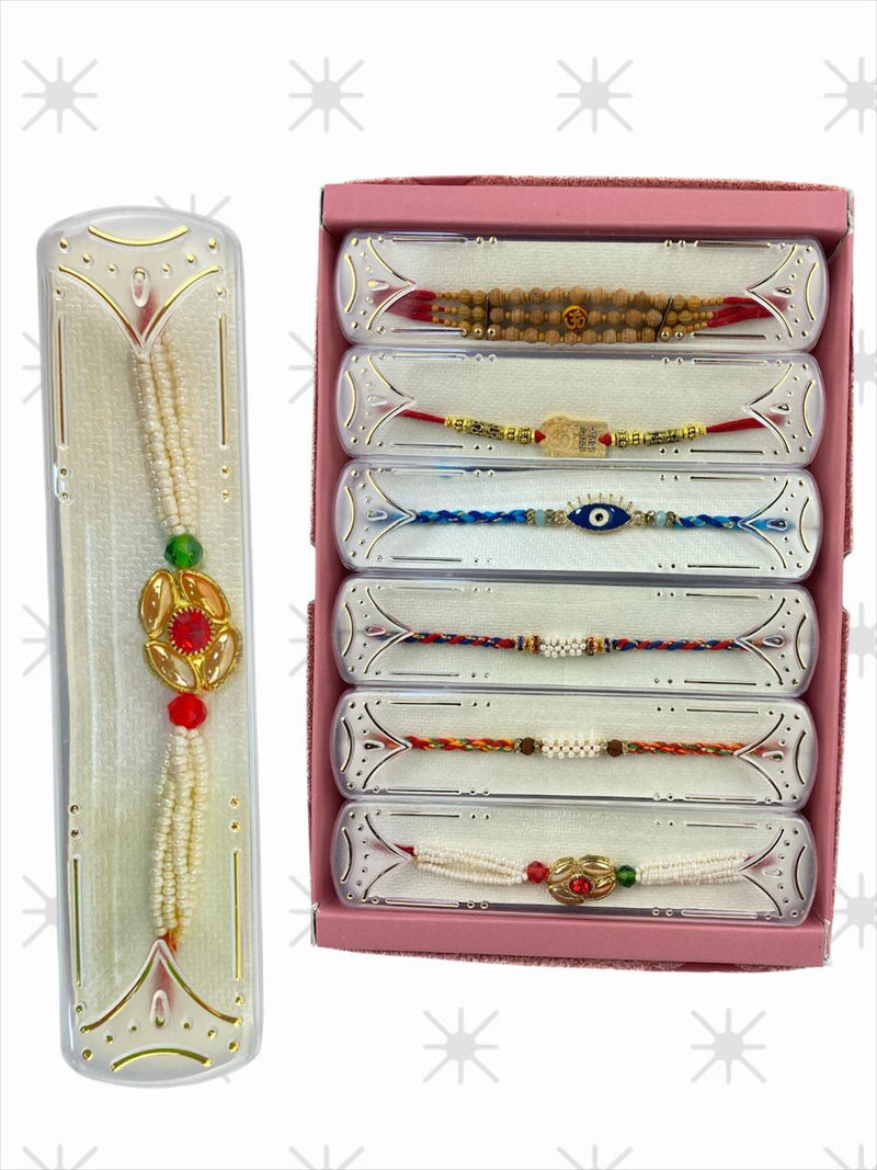 Rakhi Gift Box – Set of 6 (Box 5)
