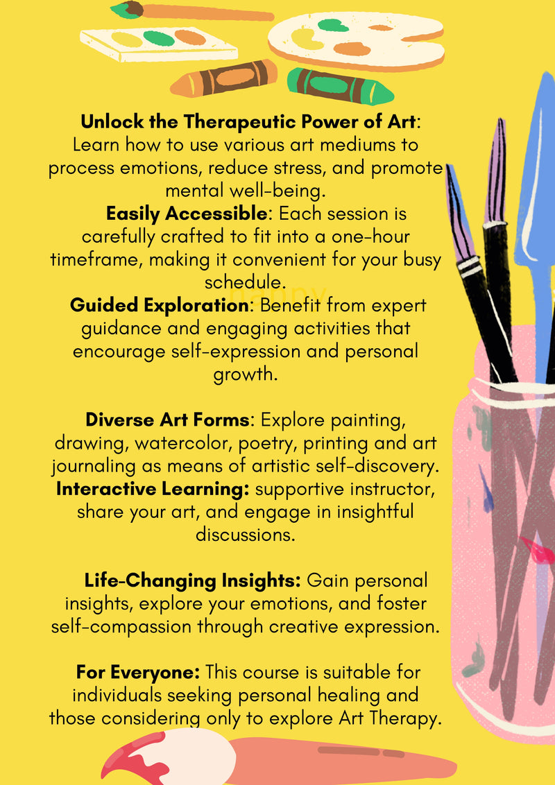 Healing Through Art : An Introduction to Art Therapy Course