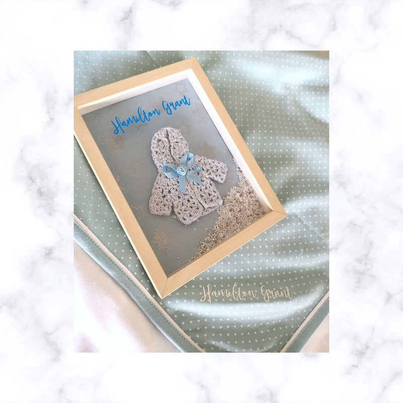 New Born Baby Gift | Baby Shower Gift | Gift For New Parents | Personalised Organic Swaddle