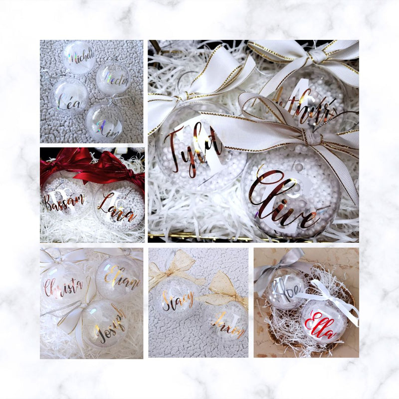Personalized Christmas Bauble