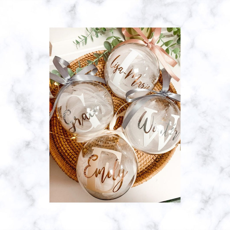 Personalized Christmas Bauble