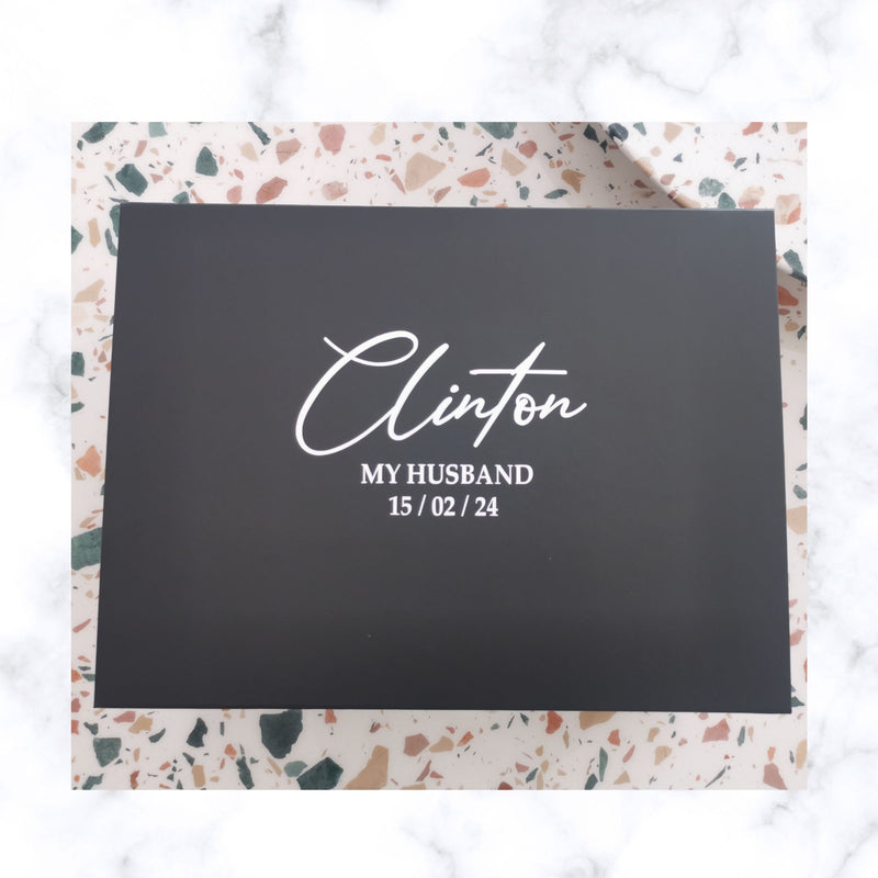 Personalised Luxury Magnetic Gift box