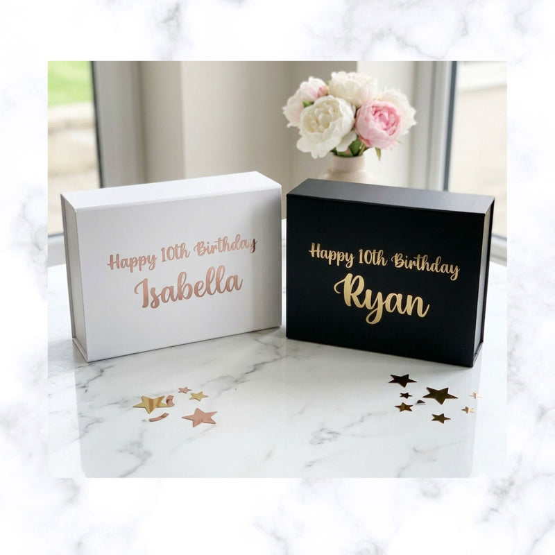 Personalised Luxury Magnetic Gift box