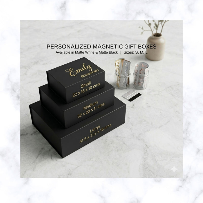 Personalised Luxury Magnetic Gift box