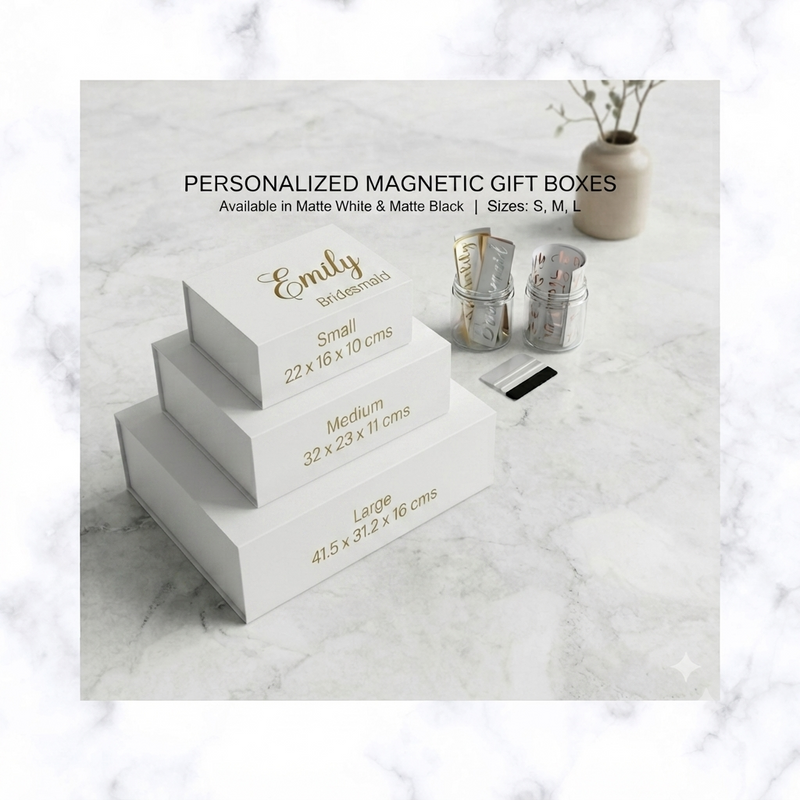 Personalised Luxury Magnetic Gift box
