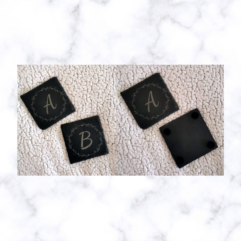 Engraved Stone Coasters | Housewarming Gifts | Home Accessories | Christmas Gift | Wedding Gift | Corporate Gift