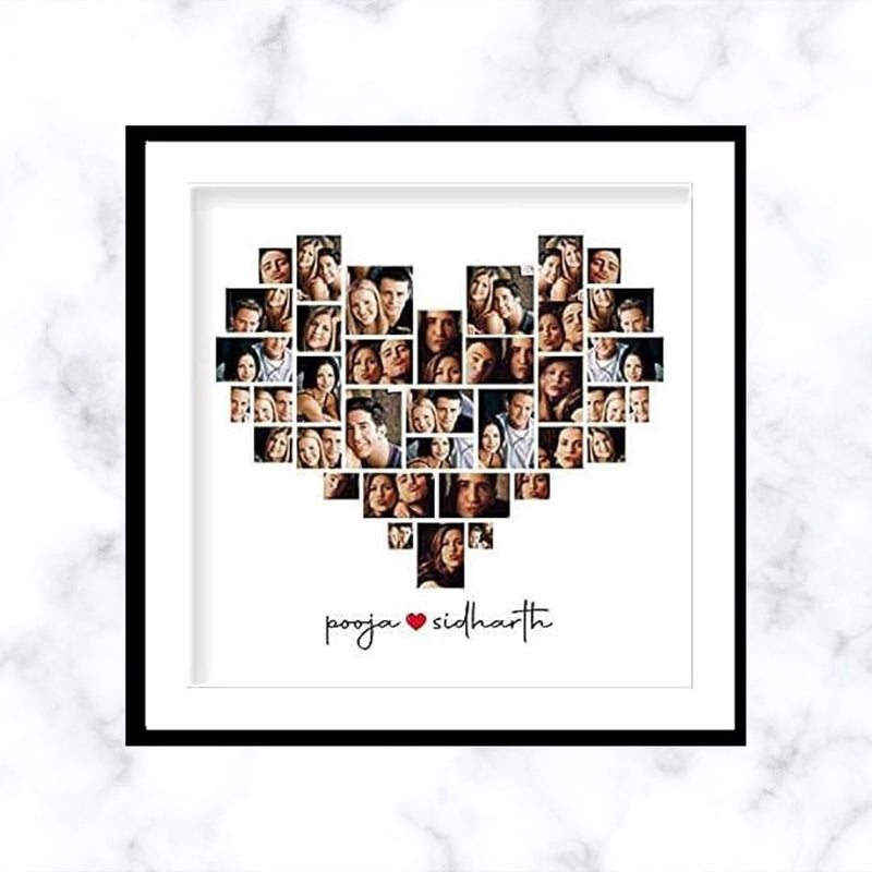 CUSTOM COLLAGE PHOTO FRAME | BIRTHDAY | ANNIVERSARY | WEDDING | GRADUATION | TEACHER | FAREWELL | TEENAGER GIFT | FRIENDS REUNION GIFT
