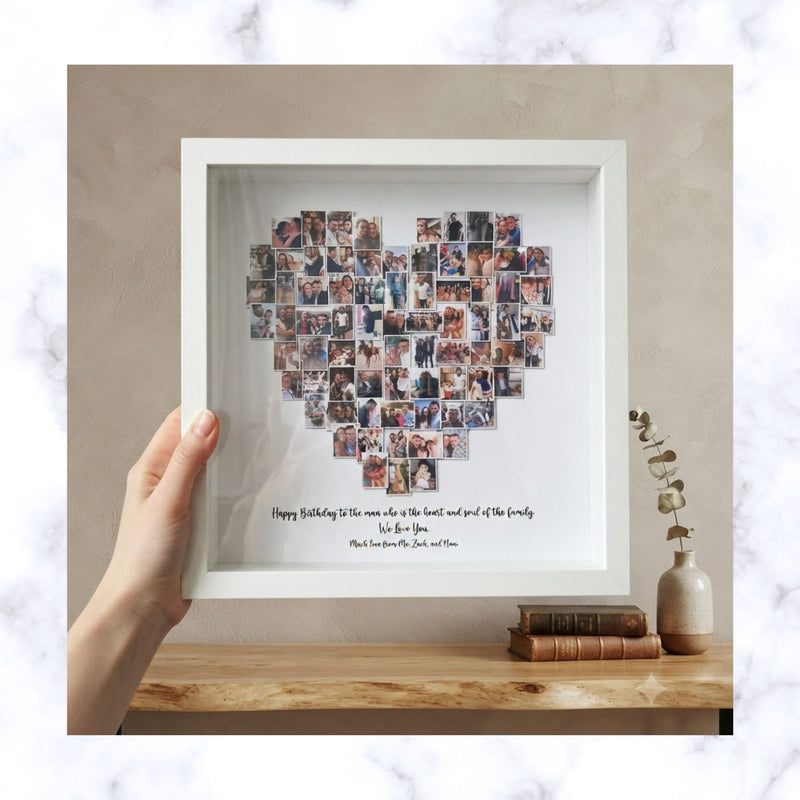 CUSTOM COLLAGE PHOTO FRAME | BIRTHDAY | ANNIVERSARY | WEDDING | GRADUATION | TEACHER | FAREWELL | TEENAGER GIFT | FRIENDS REUNION GIFT