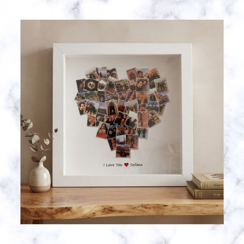 CUSTOM COLLAGE PHOTO FRAME | BIRTHDAY | ANNIVERSARY | WEDDING | GRADUATION | TEACHER | FAREWELL | TEENAGER GIFT | FRIENDS REUNION GIFT