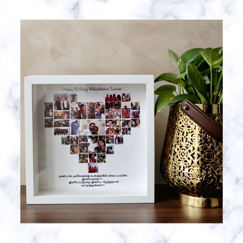 CUSTOM COLLAGE PHOTO FRAME | BIRTHDAY | ANNIVERSARY | WEDDING | GRADUATION | TEACHER | FAREWELL | TEENAGER GIFT | FRIENDS REUNION GIFT