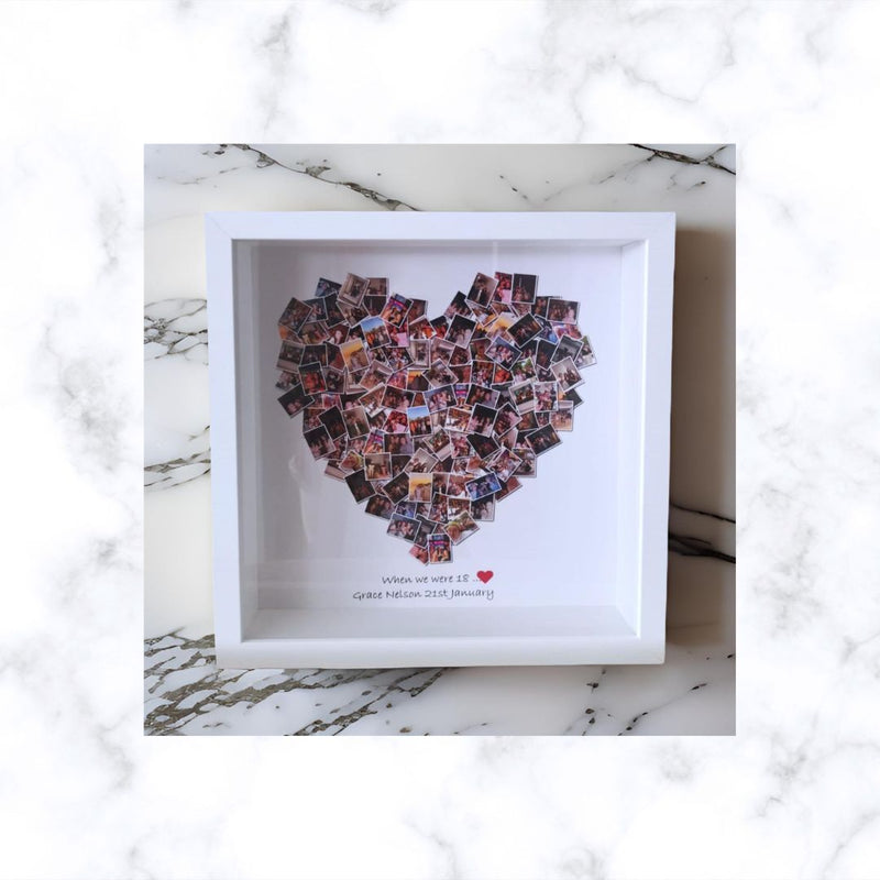 CUSTOM COLLAGE PHOTO FRAME | BIRTHDAY | ANNIVERSARY | WEDDING | GRADUATION | TEACHER | FAREWELL | TEENAGER GIFT | FRIENDS REUNION GIFT