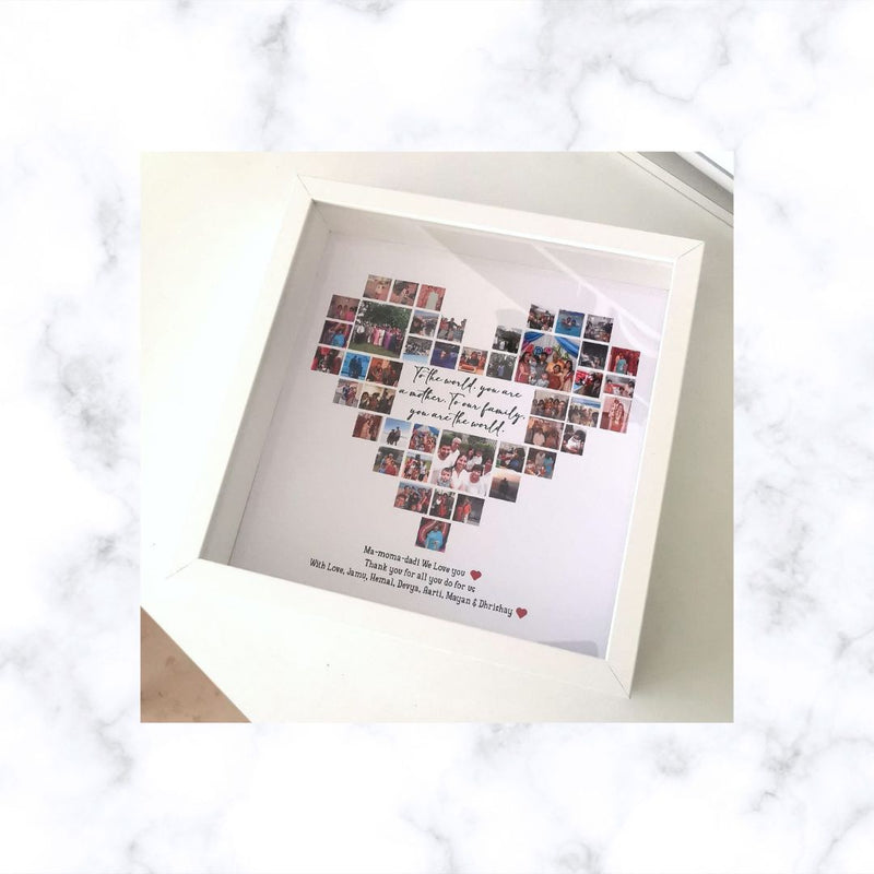 CUSTOM COLLAGE PHOTO FRAME | BIRTHDAY | ANNIVERSARY | WEDDING | GRADUATION | TEACHER | FAREWELL | TEENAGER GIFT | FRIENDS REUNION GIFT
