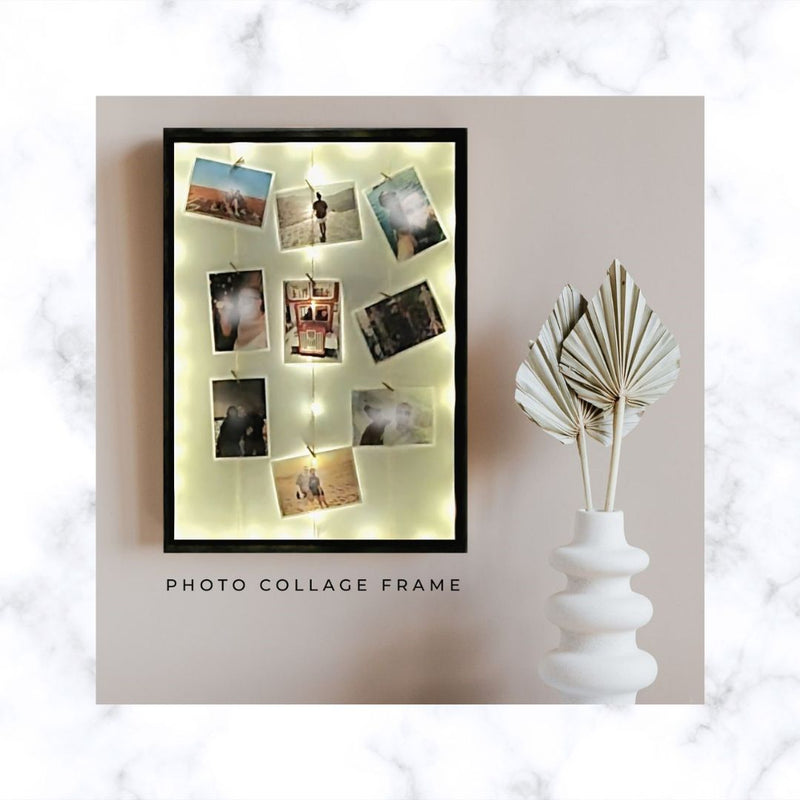 The "Custom Glow" Memory Collage frame