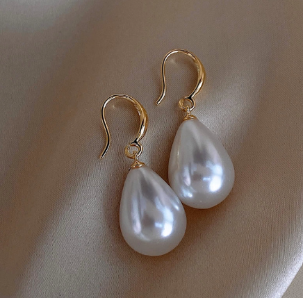 Wild Pearl Drop Earrings