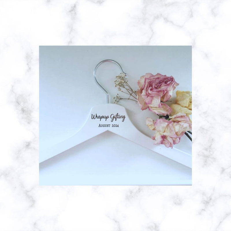 Personalized Engraved Hangers for Weddings | Bridal Showers | Bridesmaids | New Born | Graduation