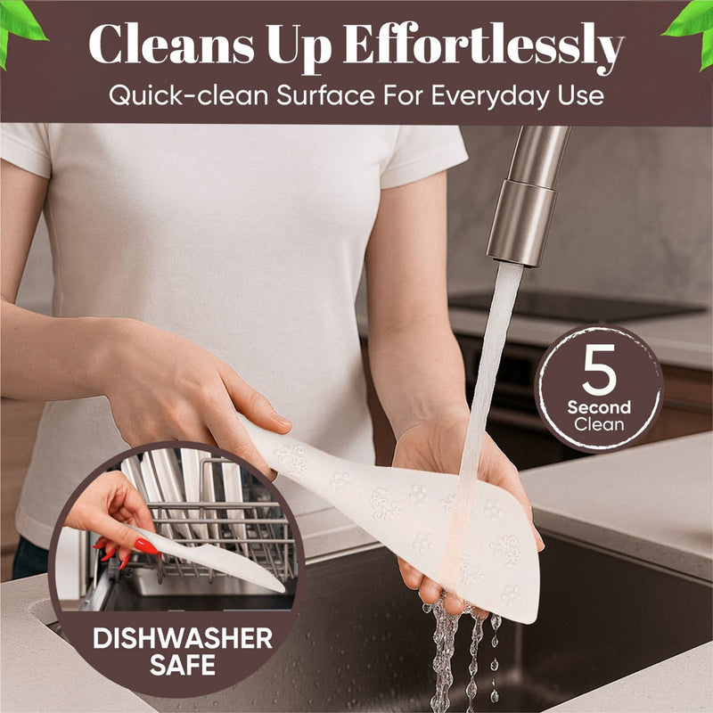 JIG TRIO 3 Piece Double Headed Silicone Spatula Set – Yellow – Heat Resistant Kitchen Tools for Baking, Mixing & Cooking – BPA Free, Dishwasher Safe, Gift Ready