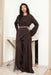 Mouna Set - modest workwear -maxi dress set 
