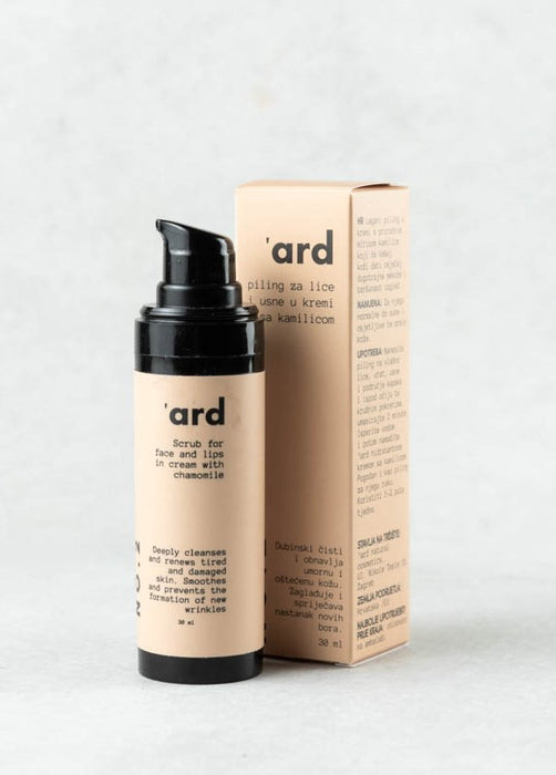 ‘ard scrub for face and lips with chamomile 30 ml