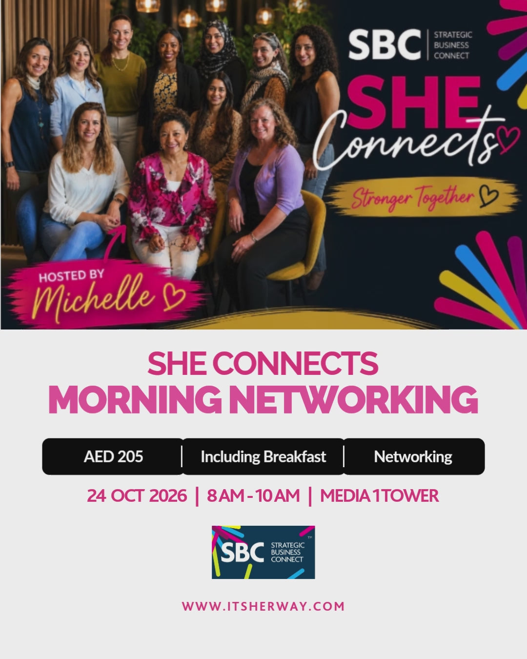 SBC She Connects Morning Networking