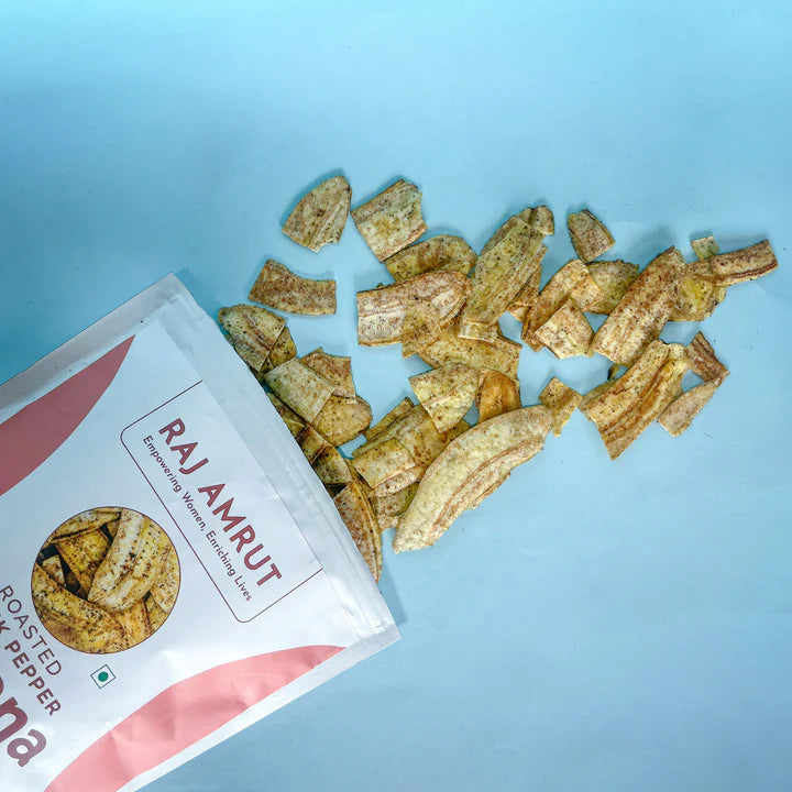 Roasted Black Pepper Wafers (100g)