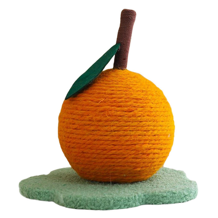 Citrus Bliss: The Orange Sisal Scratching Delight