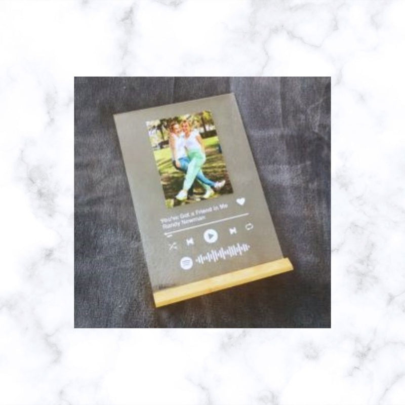 Customized Spotify Frame | Spotify Acrylic Plaque | Hanging Wall Display Frame