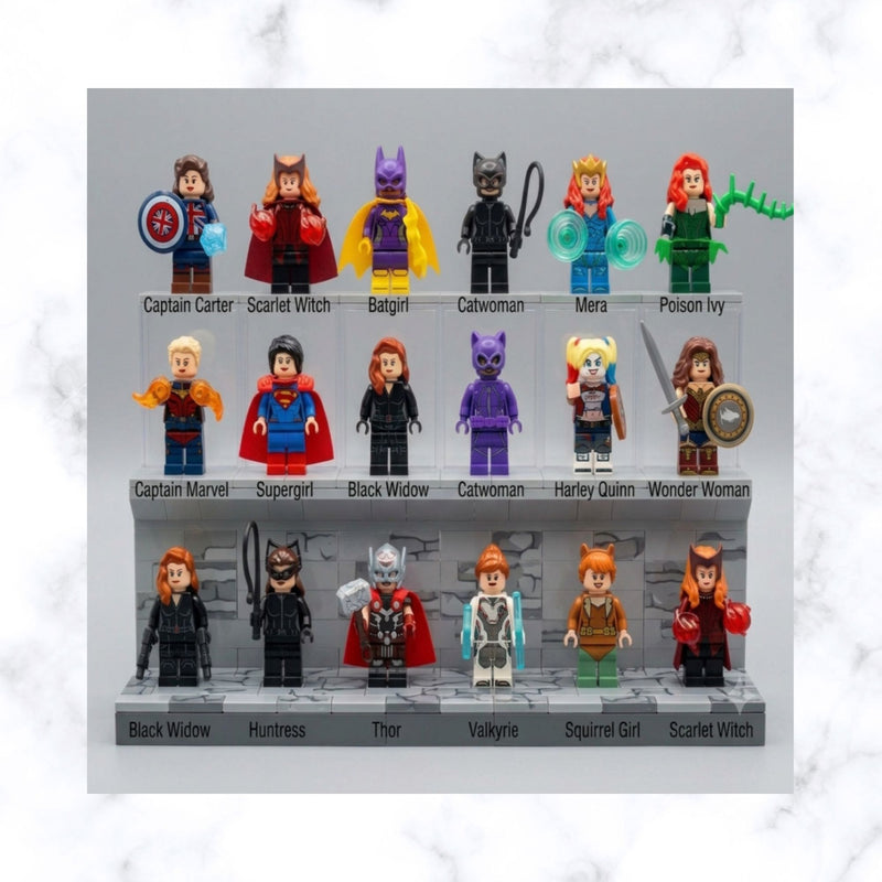 The "Real-Life Heroine" Shadow Box | Custom Superhero Gift for Her