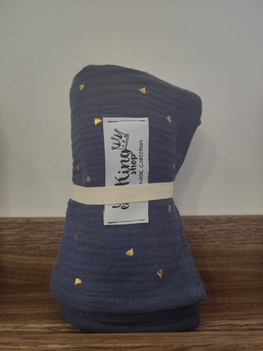 Swaddling Navy Gold Collection