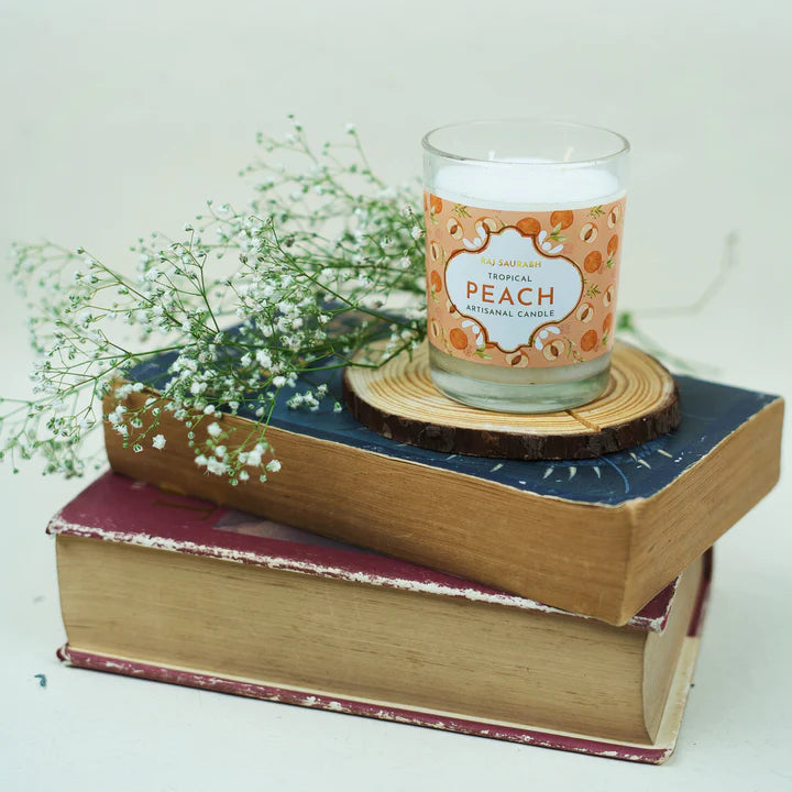 Tropical Peach Artisanal Candle