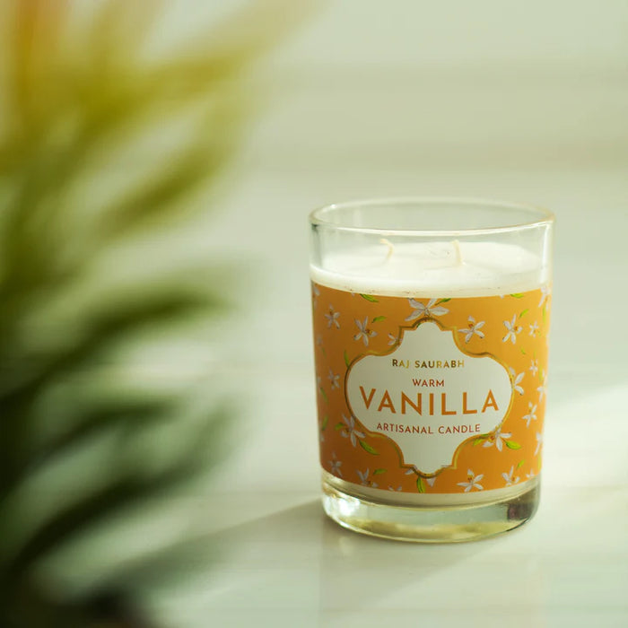 Warm Vanilla Artisanal Candle