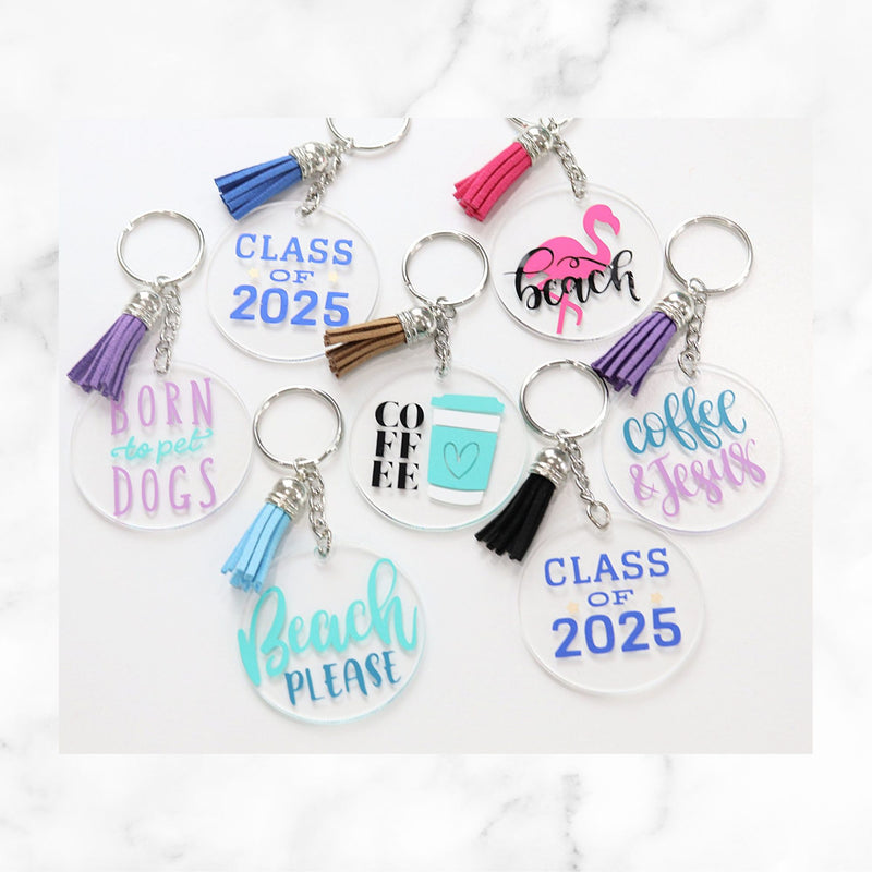 Personalised Acrylic Keychains