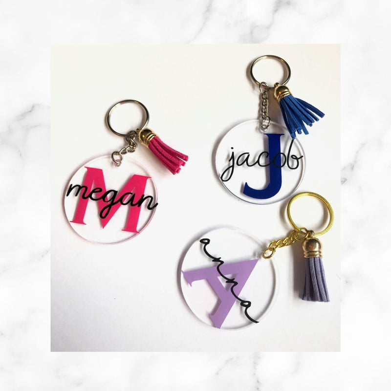 Personalised Acrylic Keychains