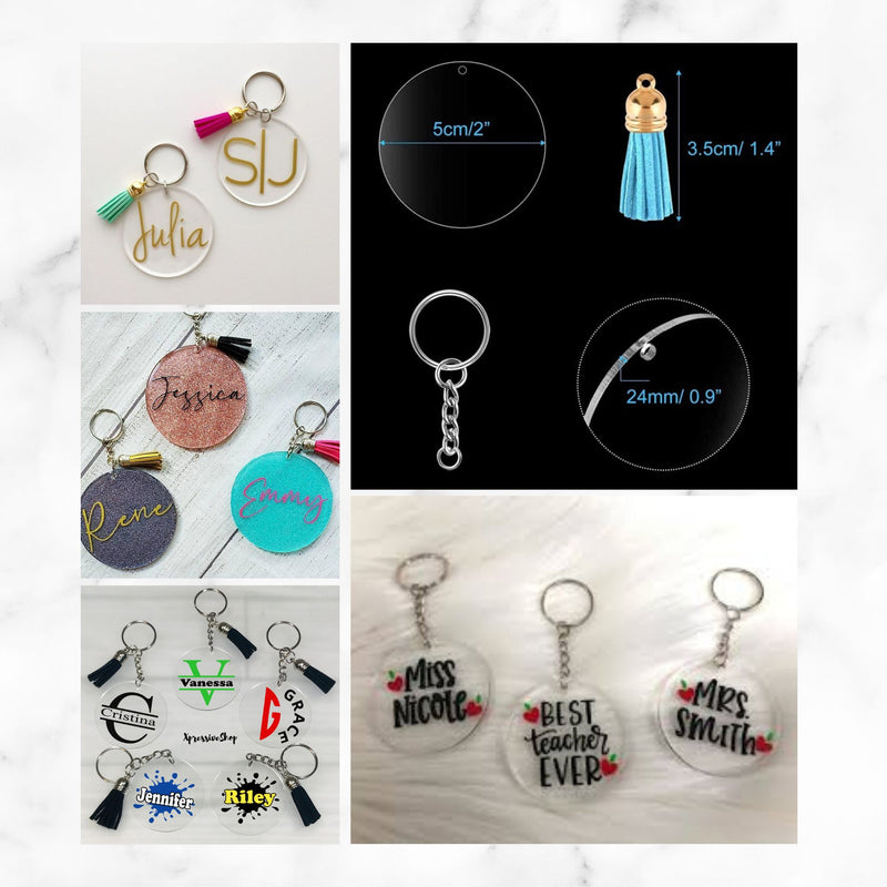 Personalised Acrylic Keychains