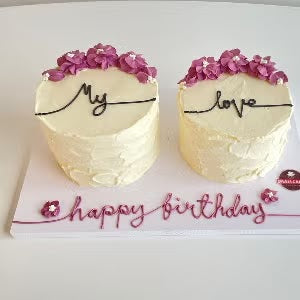 Classy Twin Mini Cake