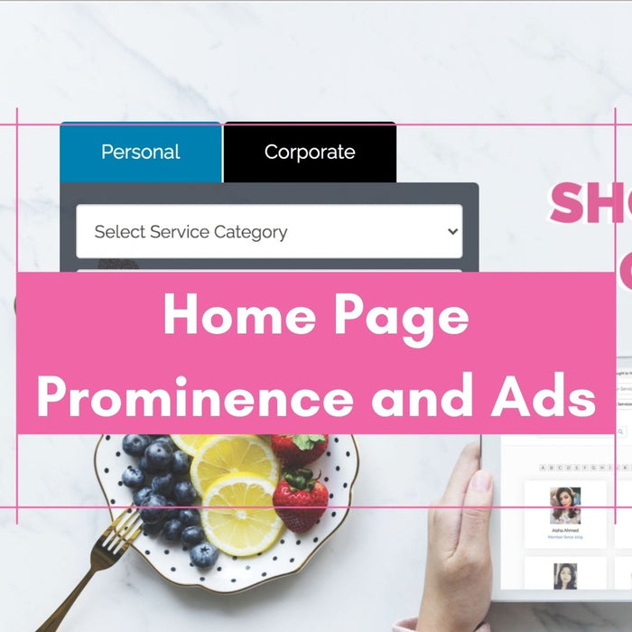 Home Page Prominence and Advertising with ItsHerWay