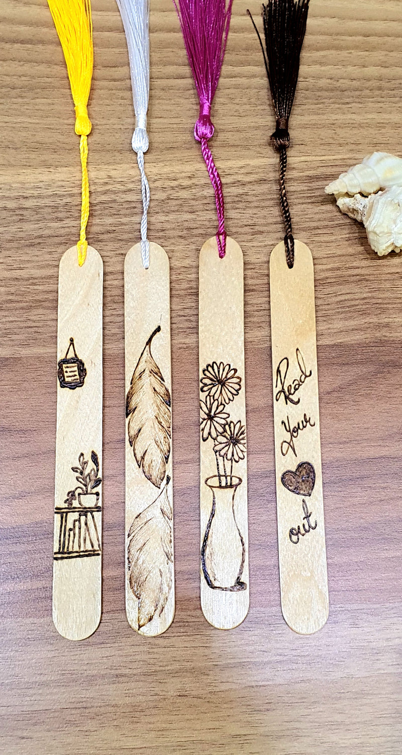 Wood BookMark 3