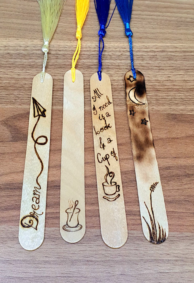 Wood BookMark 4