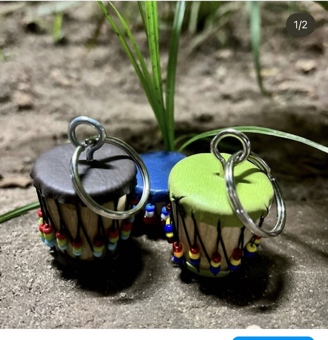 The Masai Stop - Drum Keychain