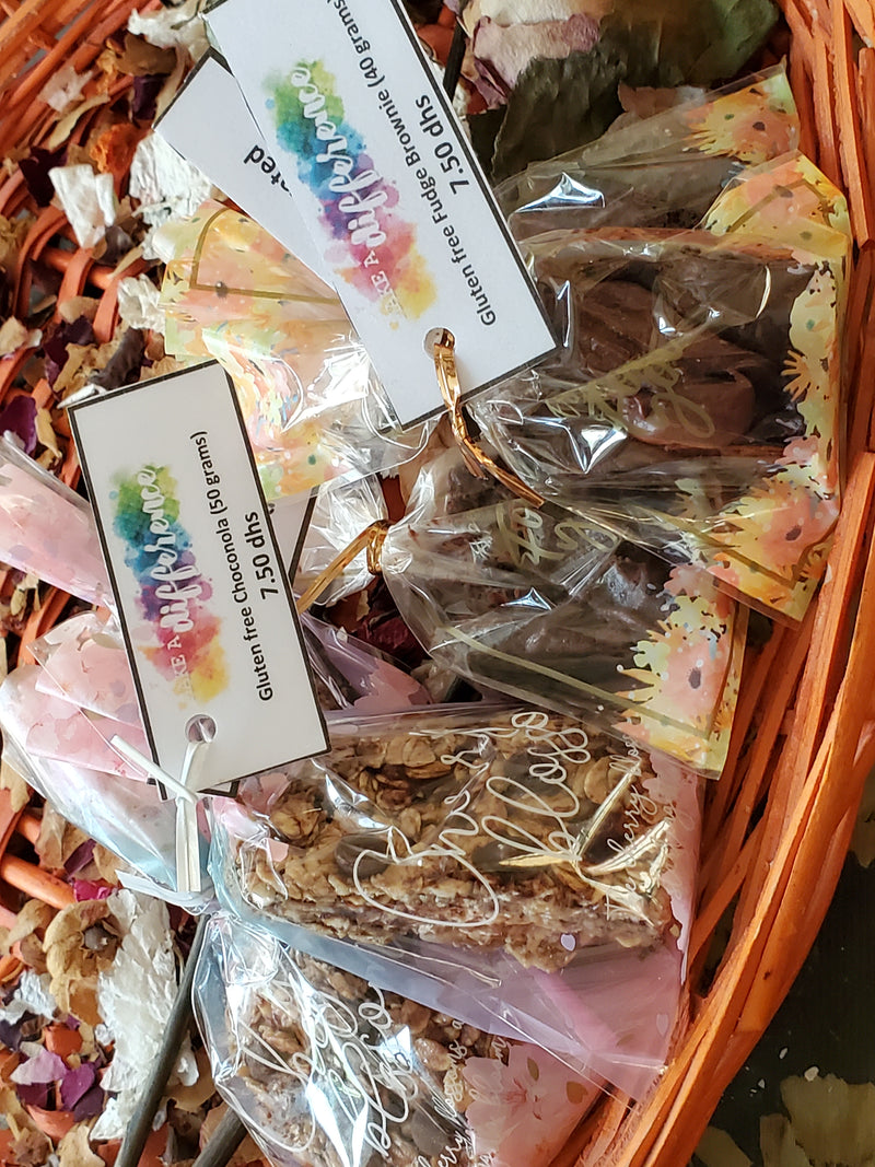 MAKE A DIFFERECE HEALTHY SNACKS GLUTEN/NUT FREE GRANOLA BARS