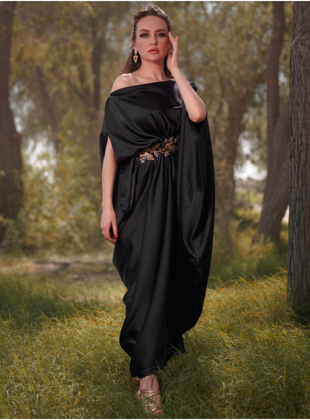 Greek Pleat Black