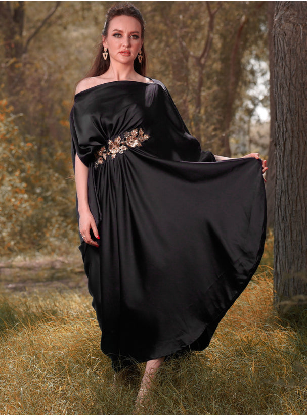 Greek Pleat Black