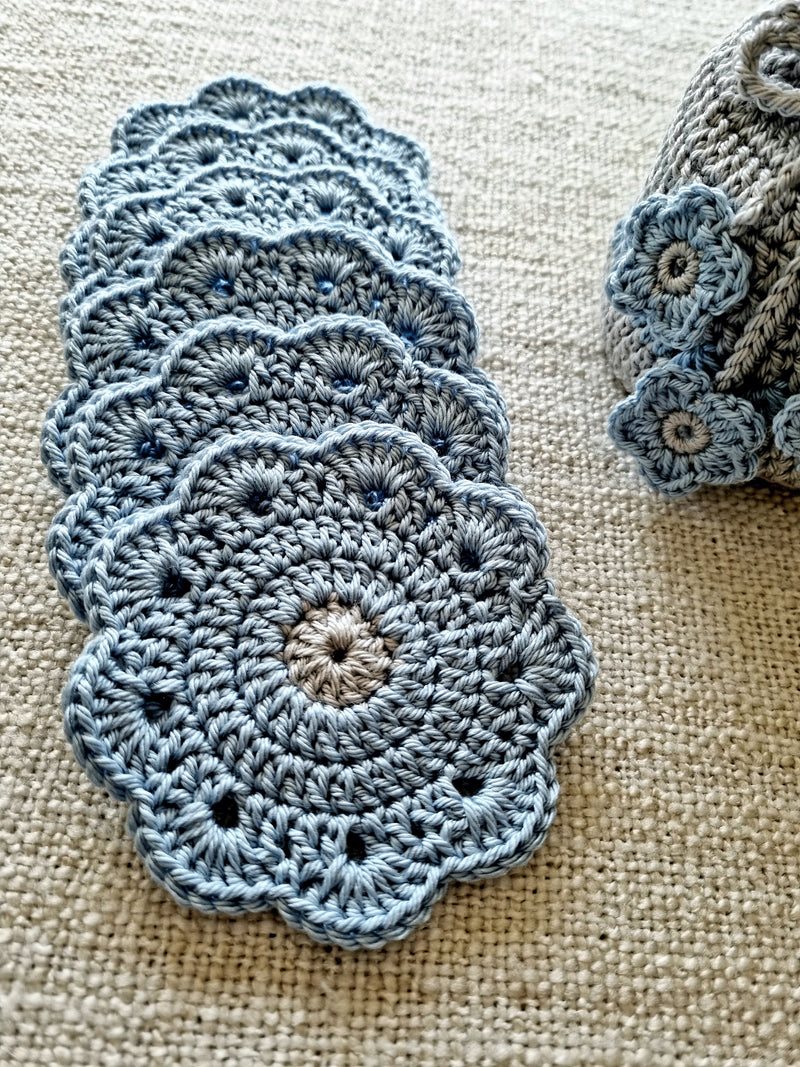 Ice Flower Coasters (set of 6)