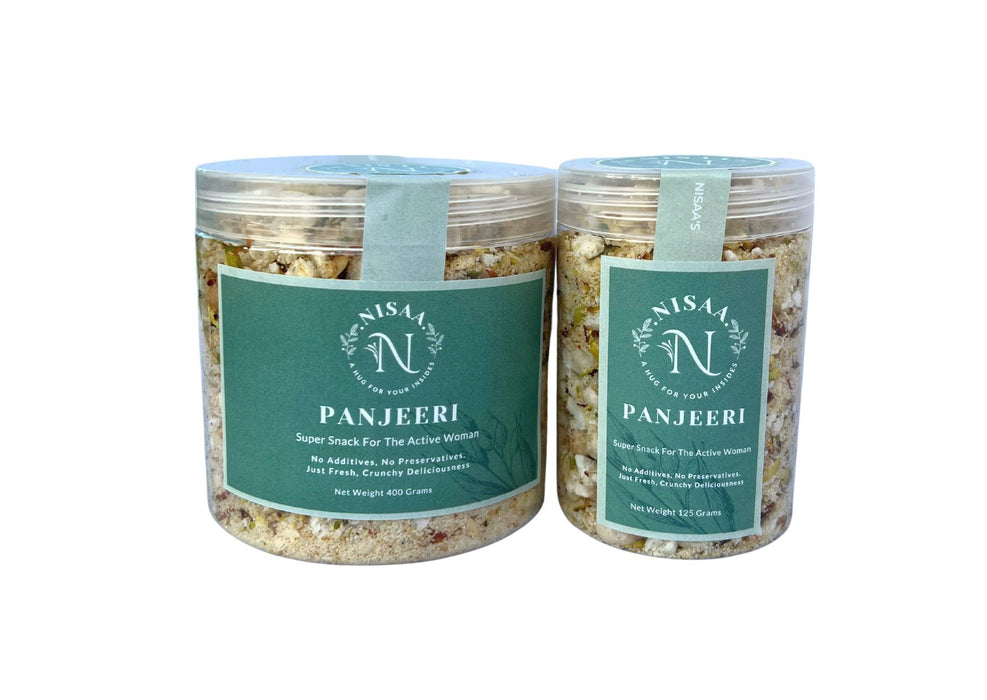 Nisaa's Panjeeri Semolina - Nut & seed Mix - 400 Grams