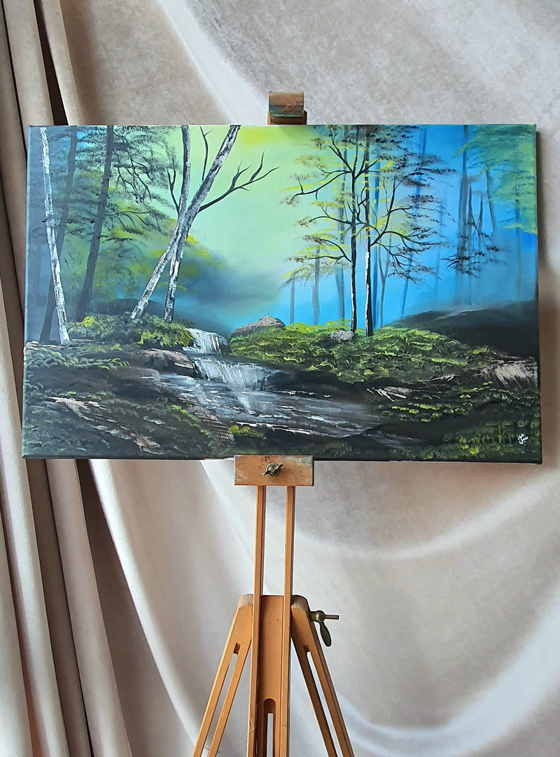 In the woods - Catchy Canvas