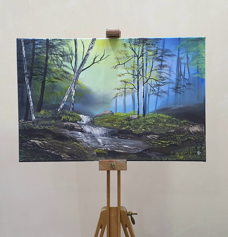 In the woods - Catchy Canvas