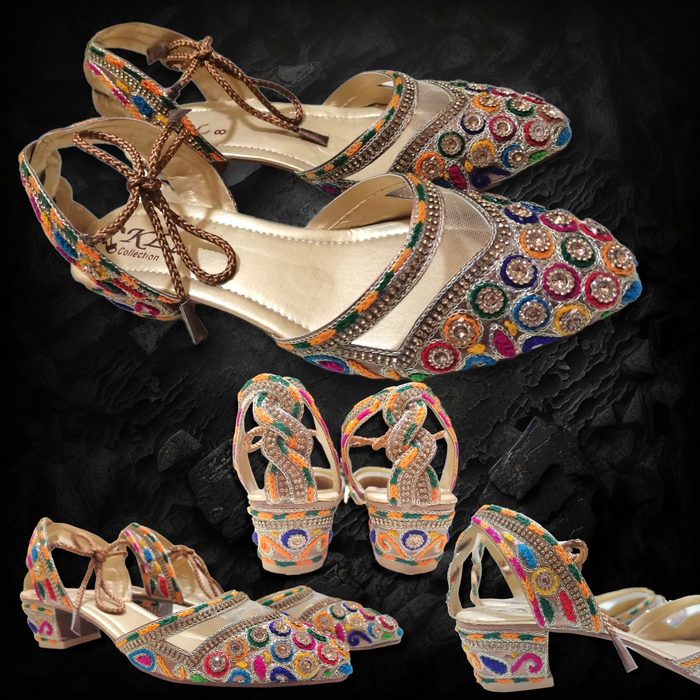 Intricate Hand crafted Sandal Gauhar