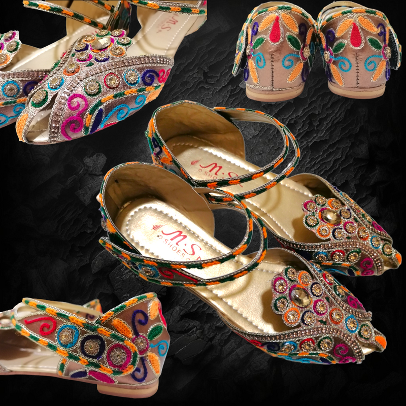 Intricate Hand crafted Sandal JahanAra