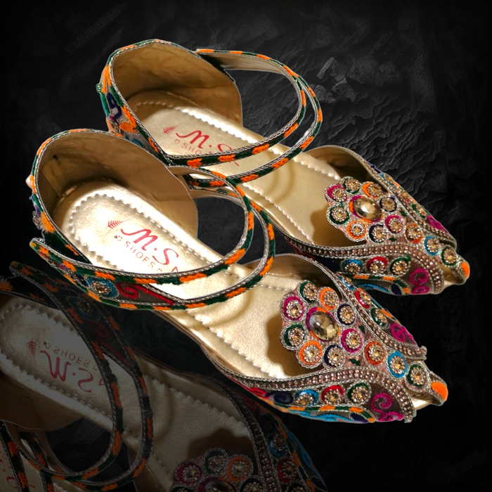 Intricate Hand crafted Sandal JahanAra